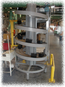 Acid Resistant Spiral conveyor