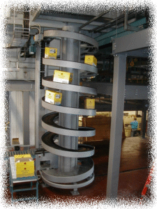 Small Footprint Vertical Spiral