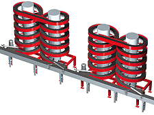 line of Accumulation Buffers