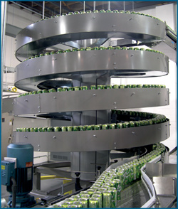 Ryson Mass Flow SPirals in the Beverage Industry
